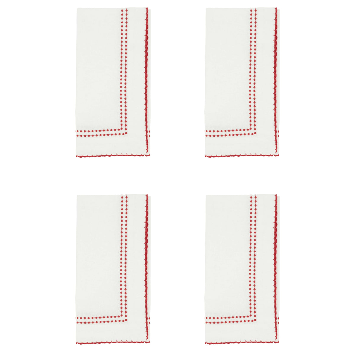Embroidered Border Napkin