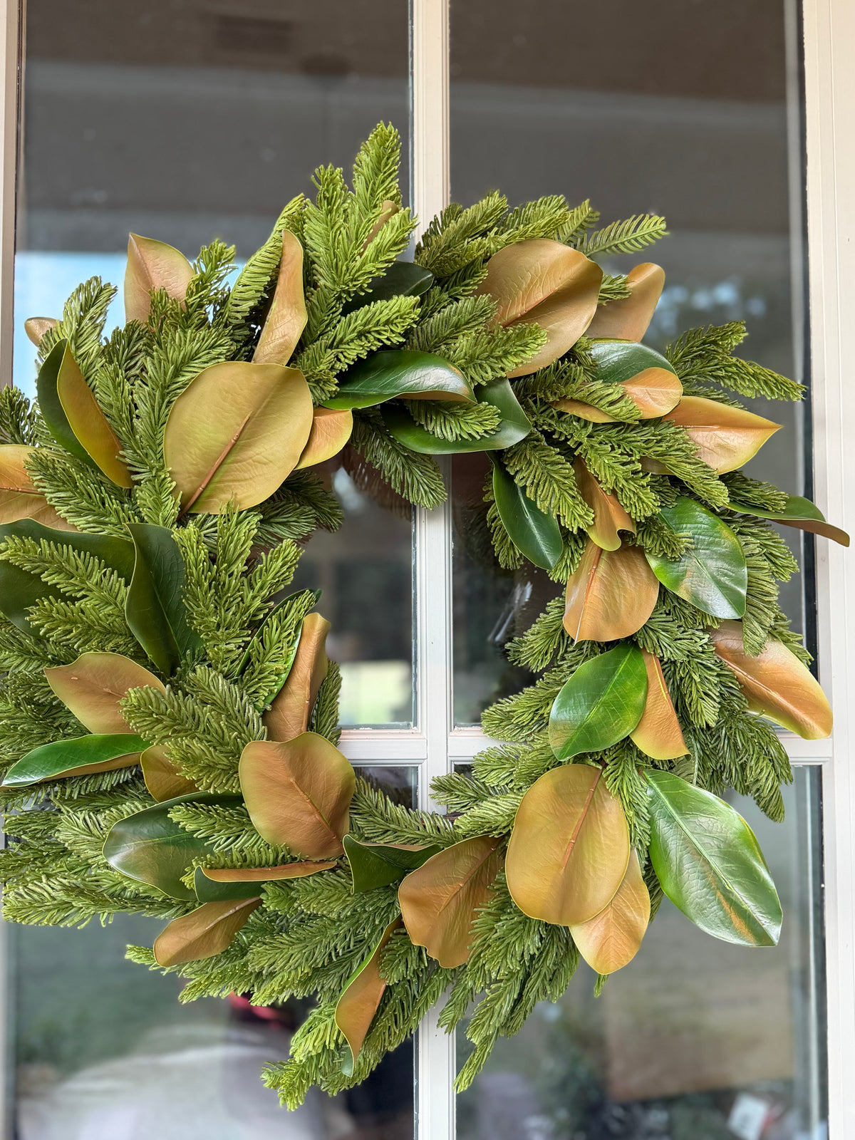 Magnolia+Cedar Wreath