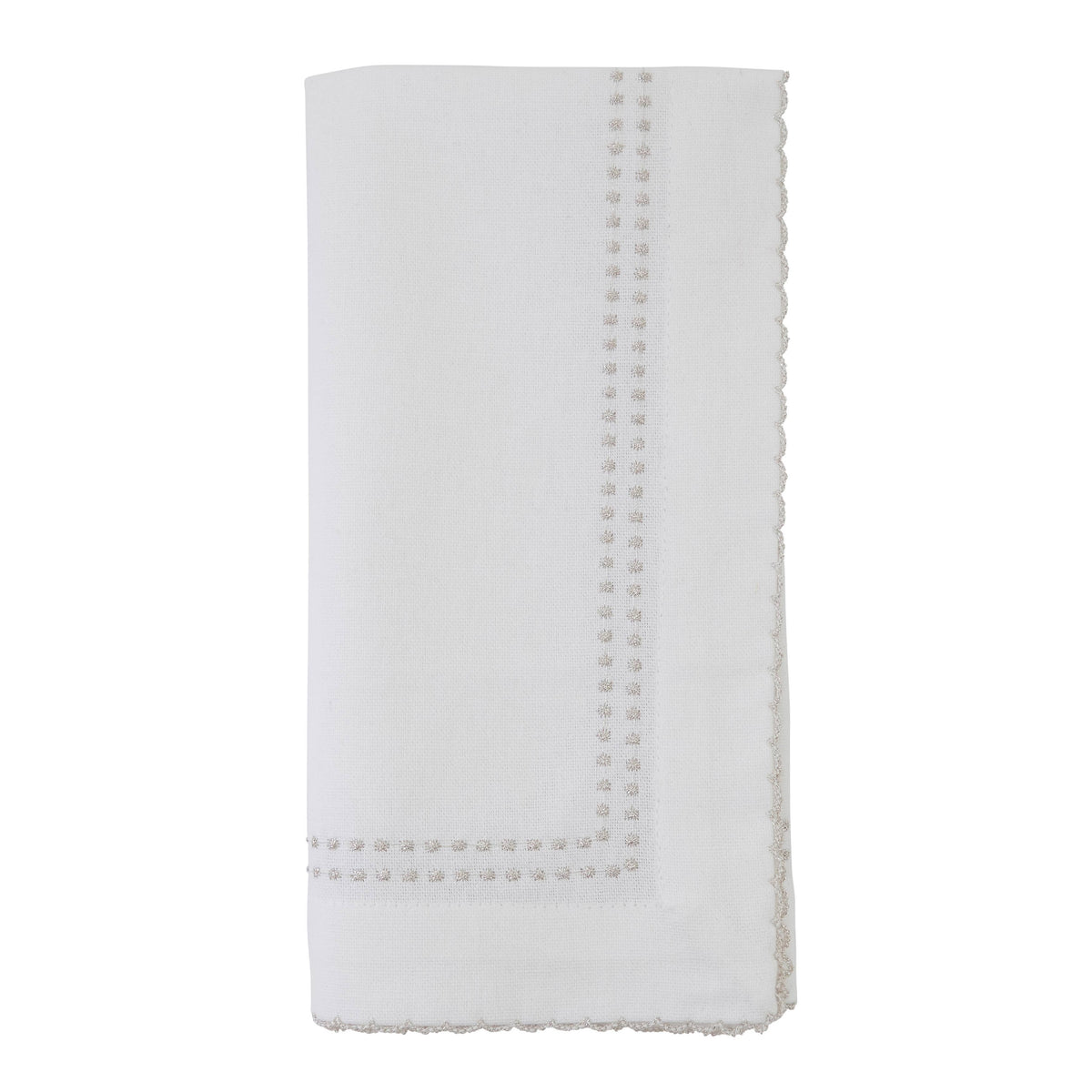 Embroidered Border Napkin