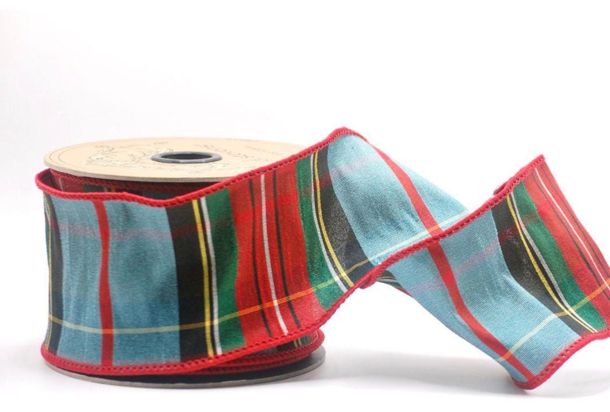 Blue/Red Tartan