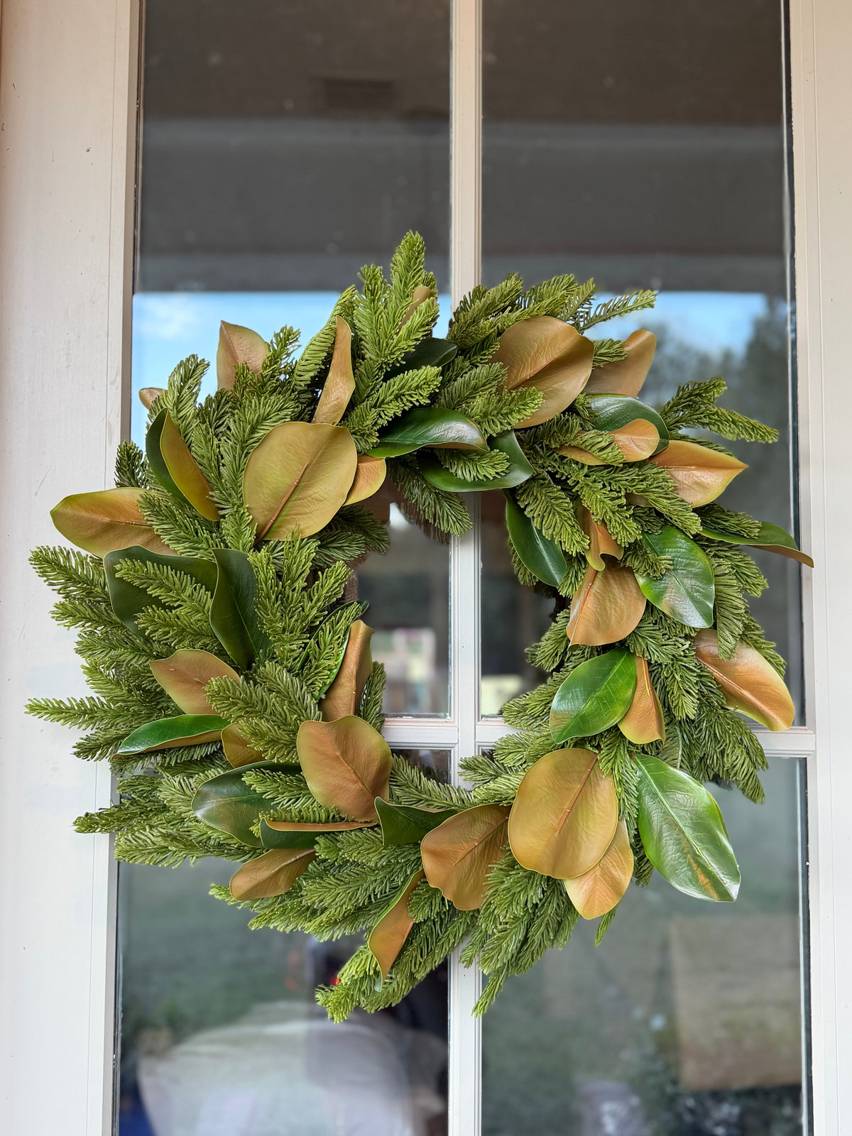 Magnolia+Cedar Wreath