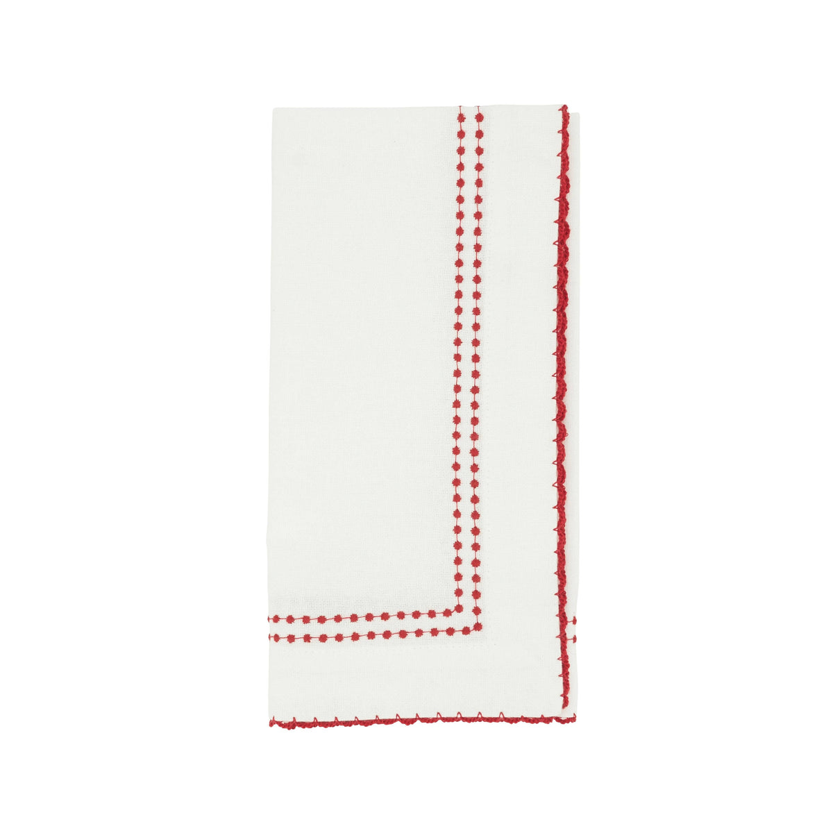 Embroidered Border Napkin