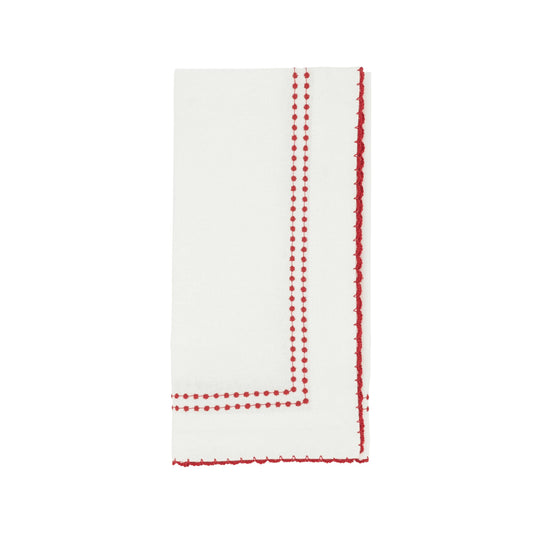 Embroidered Border Napkin