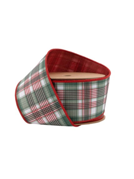 Dupioni Red/Green Plaid