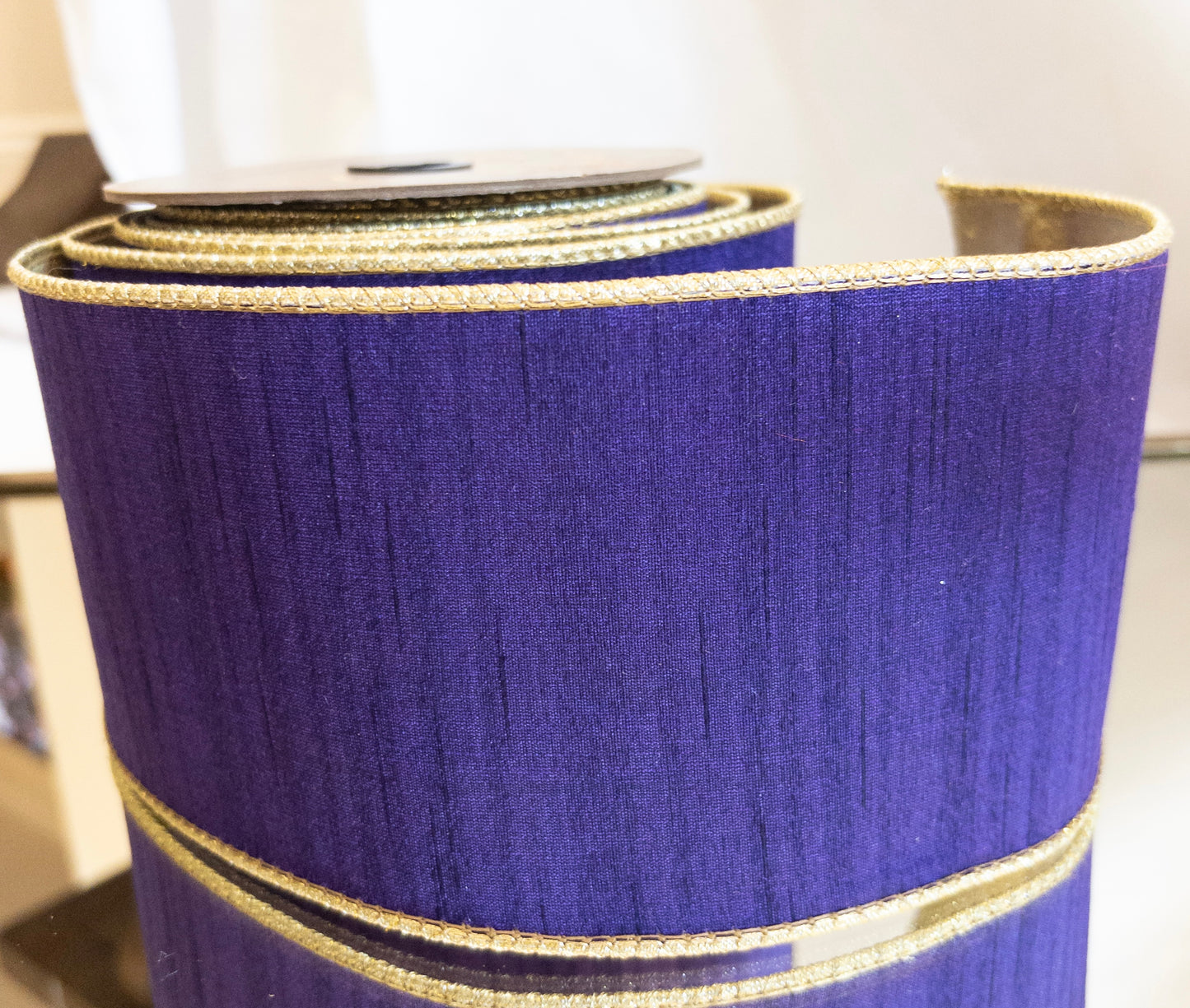 Party Purple / Gold Metallic Backing