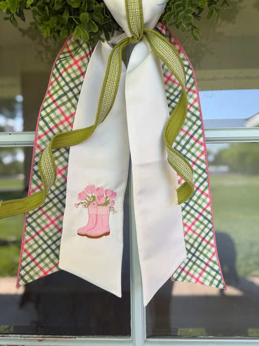 Floral Boots Sash Pack