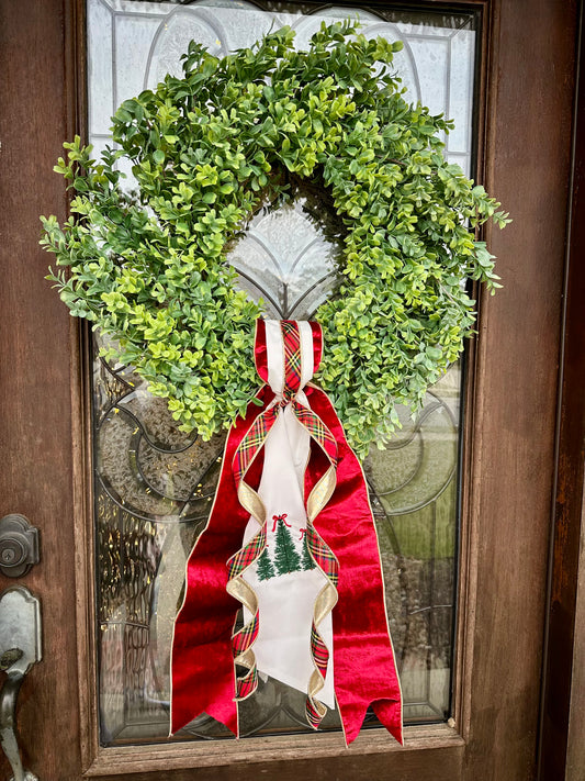 Christmas Wreath Sash Pack